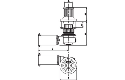 VETUS 1000 VC 50TDC Kaapstander