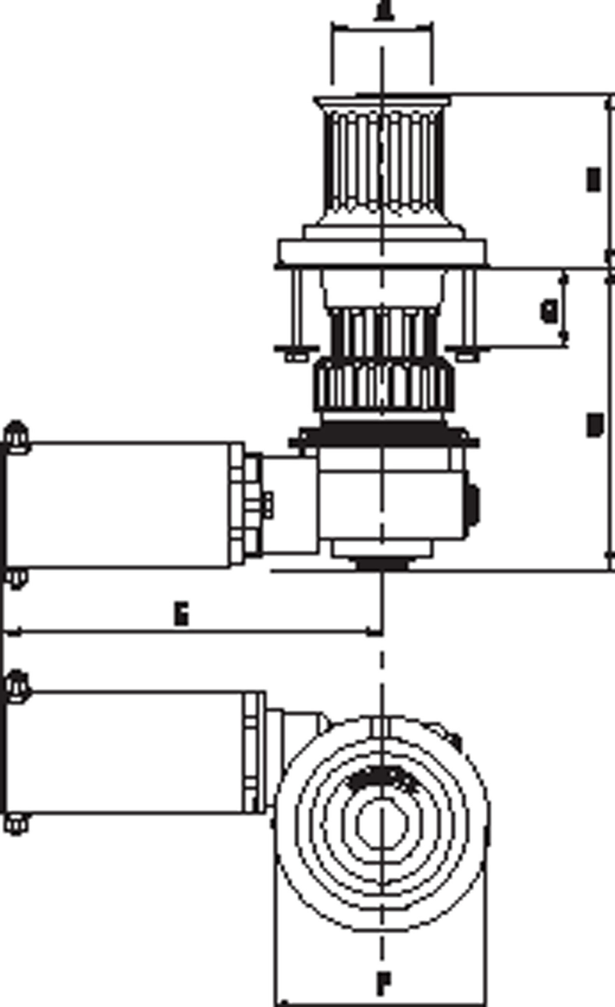 VETUS 1000 VC 50TDC Kaapstander
