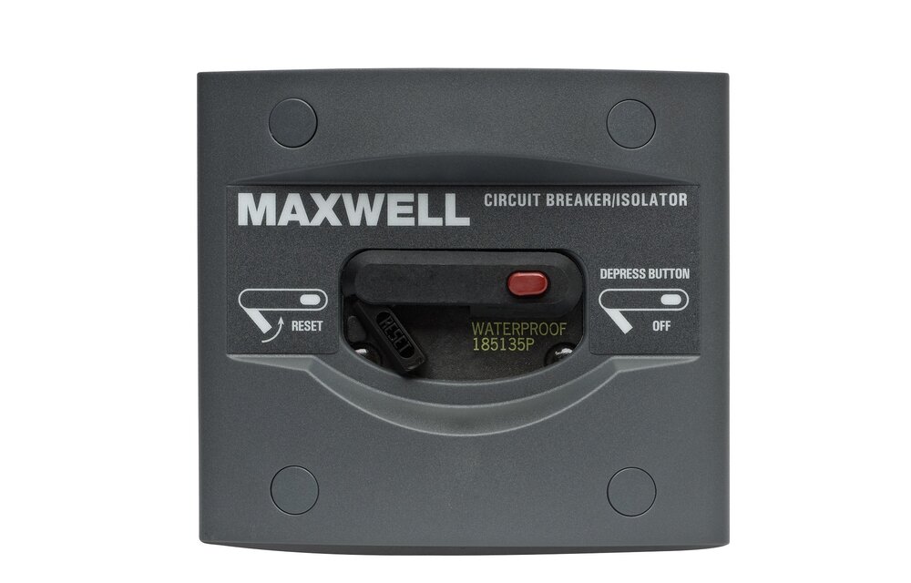 VETUS MAXWELL stroomonderbreker/isolatorpaneel, 12/24 Volt