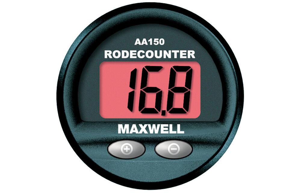 VETUS MAXWELL AA150 paneelgemonteerde ketting-/lijnteller