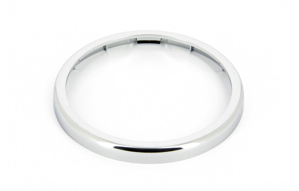 VETUS Ronde frontring 100mm laag, chroom
