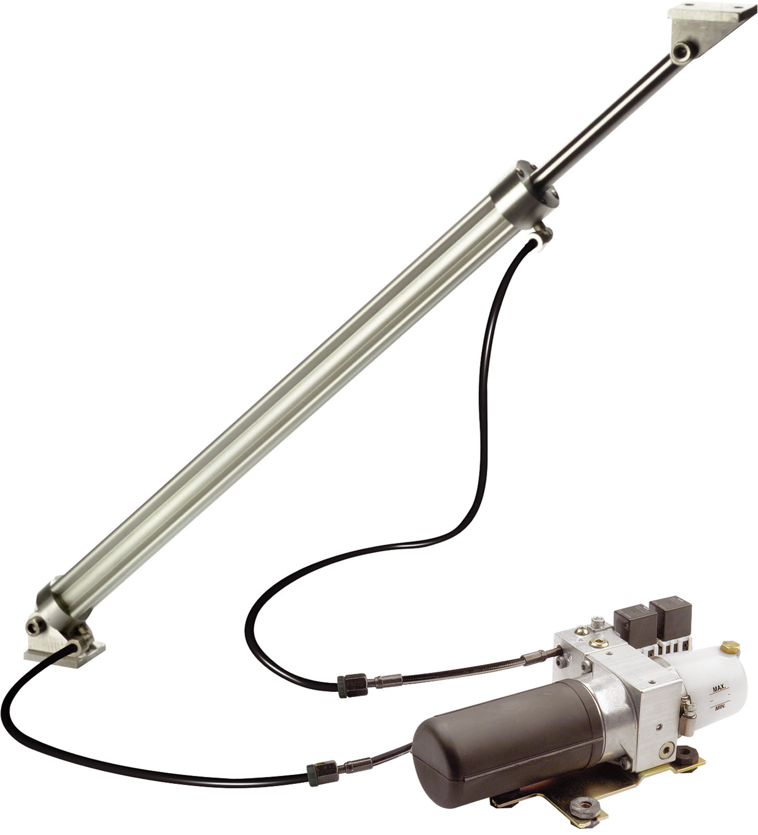 VETUS Elektro-hydraulisch hefsysteem, L = 500 mm, 24 Volt, 125 kgf