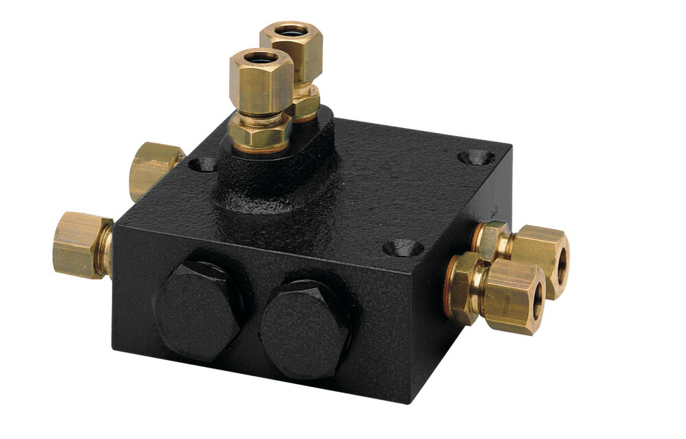 VETUS Dubbele terugslagklep K30/140, voor MTC cilinders
