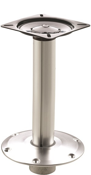 VETUS Pedestal fixed height poot Ø60 removable, swivel 3 degrees angled