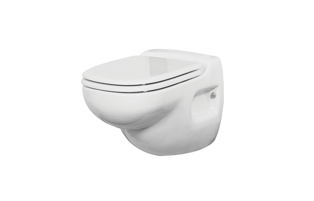 VETUS Hangend Elektrisch scheepstoilet 12 VDC
