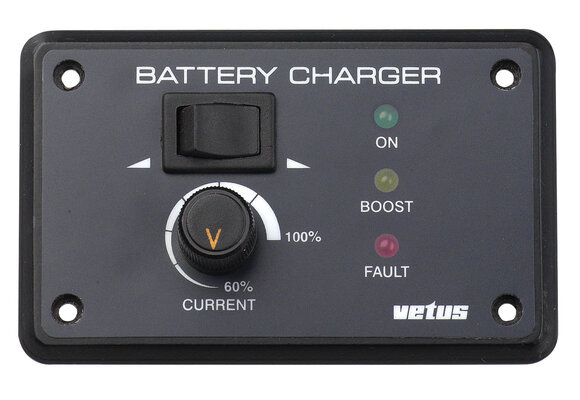 VETUS Controlepaneel voor acculader 12/24 Volt