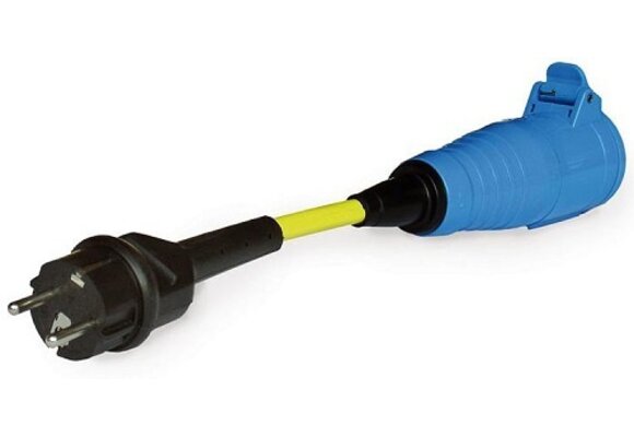 VETUS CEE-Schuko EURO adapter kabel 16A