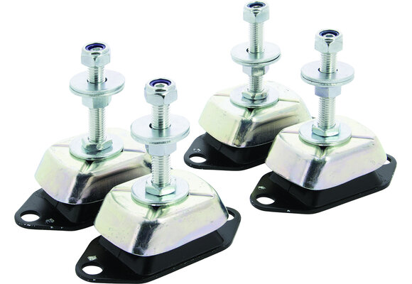 VETUS Elektrische Motor Steun type X65, set van 4