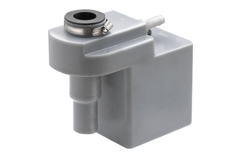 VETUS Brandstof-overloop, dekdop en slang 51 mm, ontluchting 25 mm
