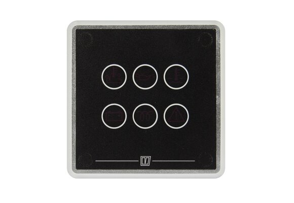 VETUS Alu controle paneel 12v, zwart