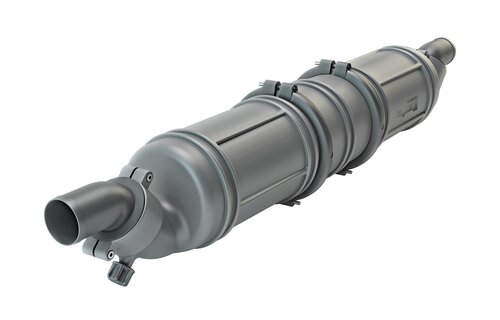 VETUS Driekamer waterlock / geluiddemper type NLP3, 50 mm