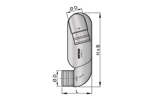VETUS Zwanenhals type LT