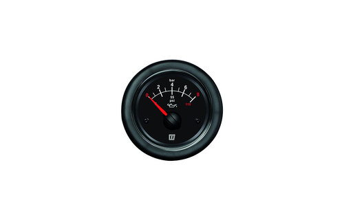 VETUS Oliedrukmeter - Oliedruk meter 12/24 V (0-8 kg/cm2)