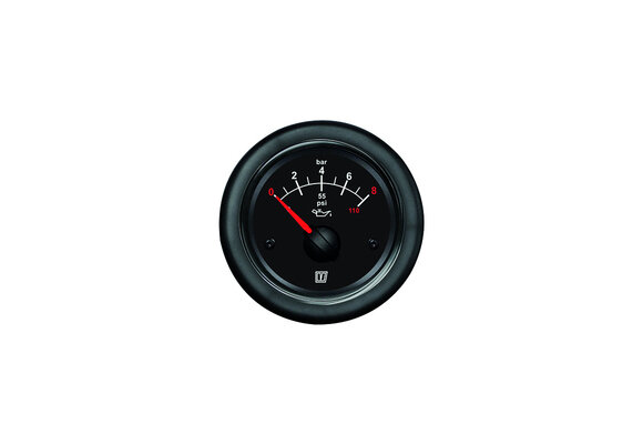 VETUS Oliedrukmeter - Oliedruk meter 12/24 V (0-8 kg/cm2)