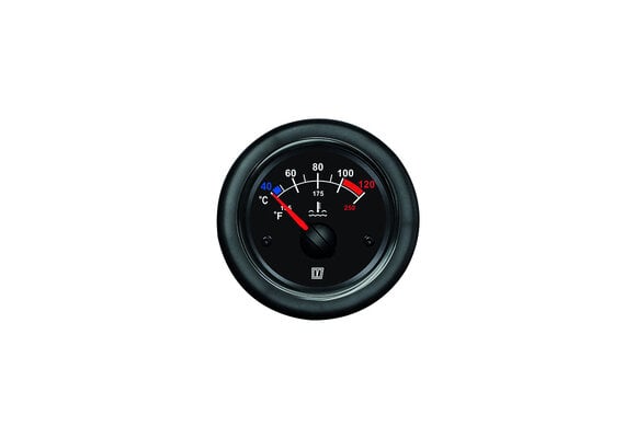 VETUS Koelvloeistoftemperatuurmeter - Water temp. meter 12/24 V (40-120°C)