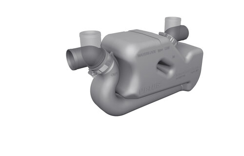 VETUS waterlock voor lange uitlaatleidingen, type LSS