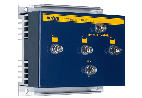 VETUS Accuscheider 125 A, 12/24 V voor 2 accubanken