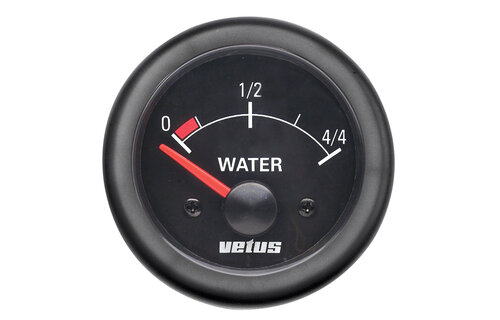 VETUS Waterniveaumeter, gatmaat 52 mm