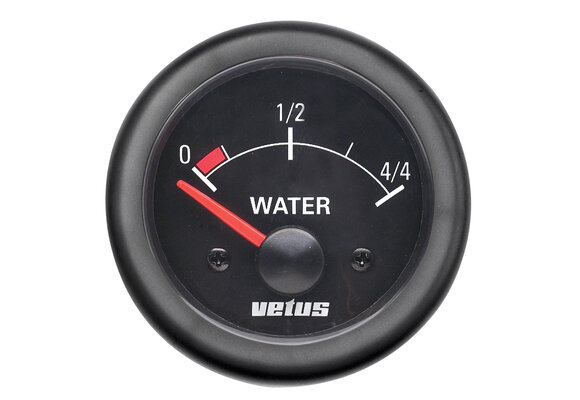 VETUS Waterniveaumeter, gatmaat 52 mm