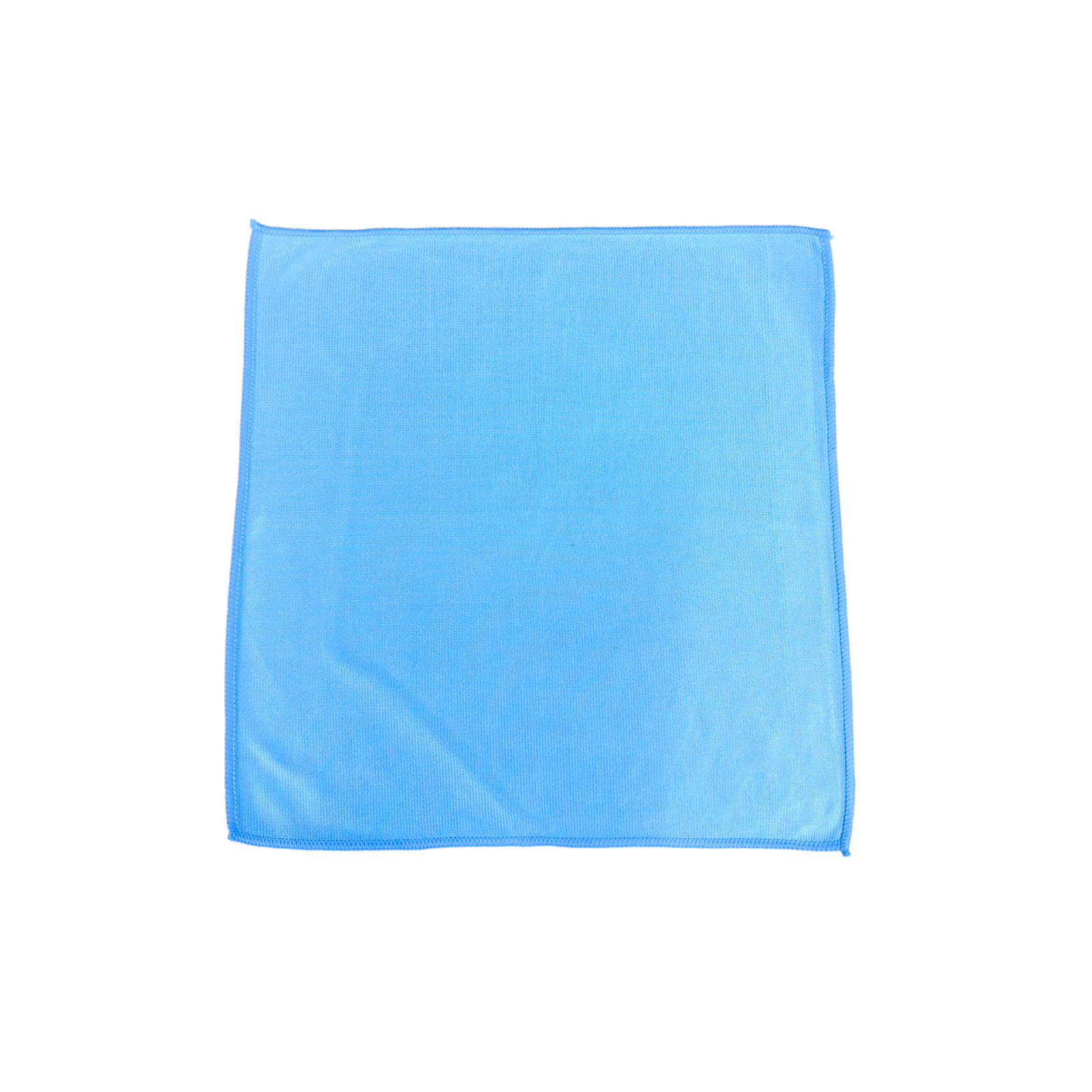 Lichtblauwe glasdoek voor streeploos resultaat