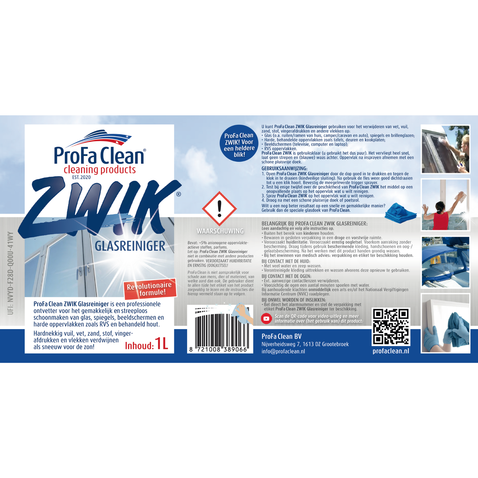 ZWIK Glasreiniger + trigger