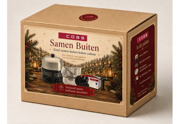 Cobb samen buiten