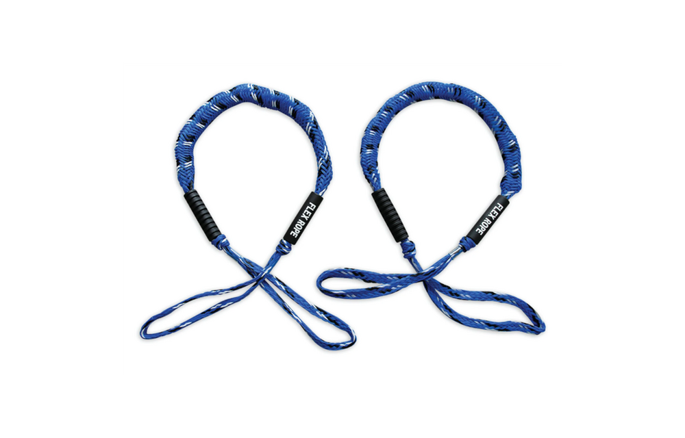 Flex rope Nautic Blauw met Wit