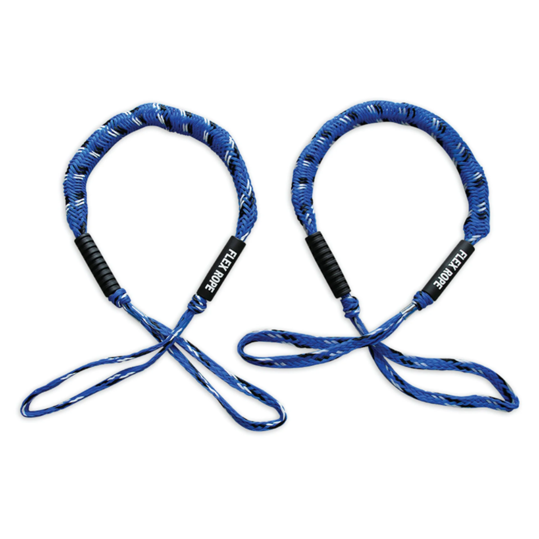 Flex rope Nautic Blauw met Wit