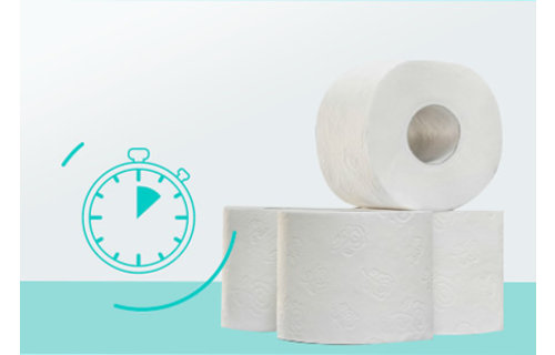 Toiletpapier Aquastream snel oplosbaar (6-pack)