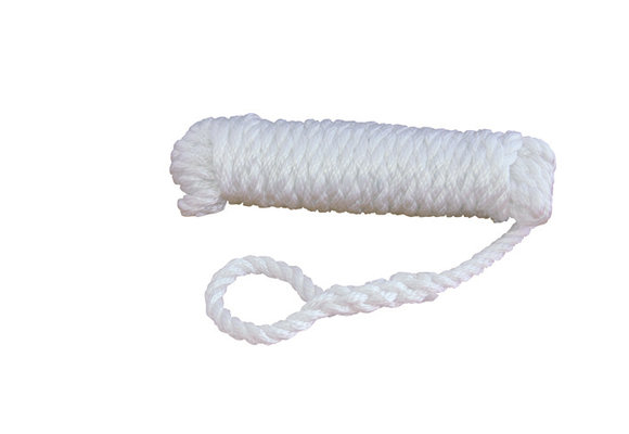 2 stuks fenderlijn | Wit | 2,5 m