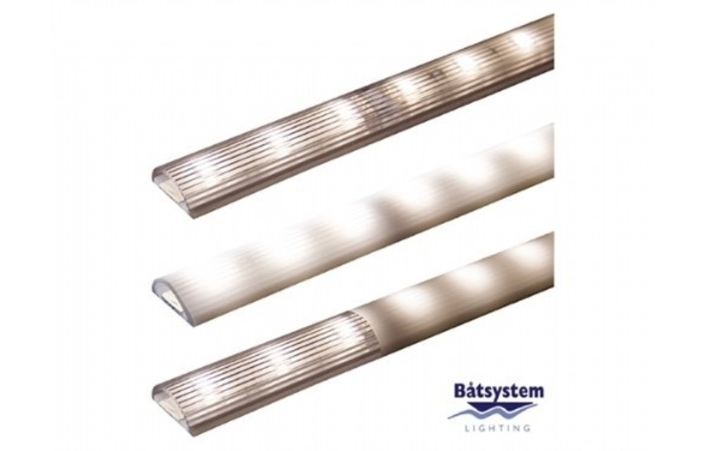 Båtsystem flexibel plastprofiel for LED Tape and Superstrip - 100cm