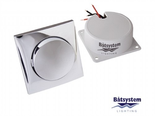 Båtsystem Neptune dimmer 12v - 100W - 8A - LED - chroom