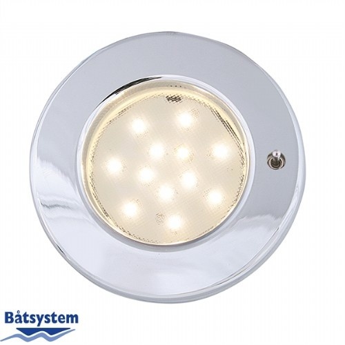 Båtsystem Pinto LED Chroom+sch - 8-30V-2W