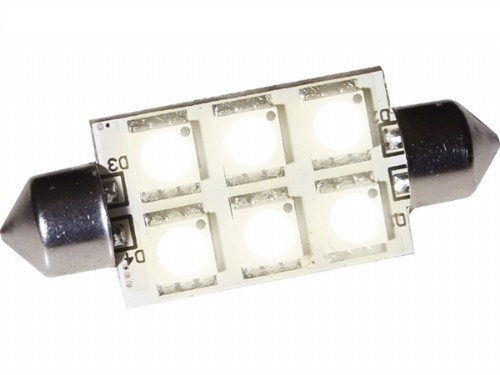 Båtsystem 6 SMD LED Buislamp 8-30V