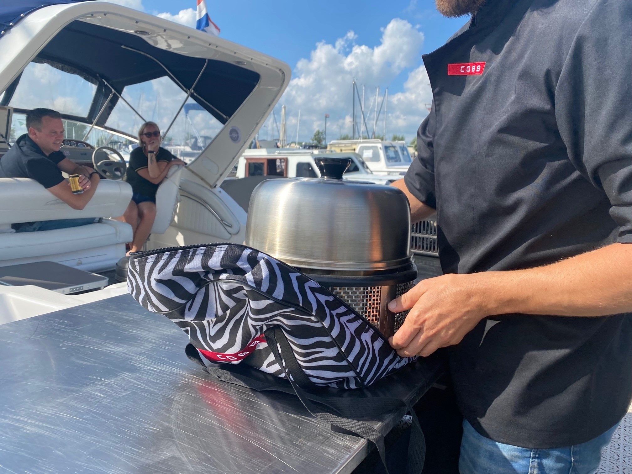 Tas voor Cobb Premier/Pro tas XL zebra