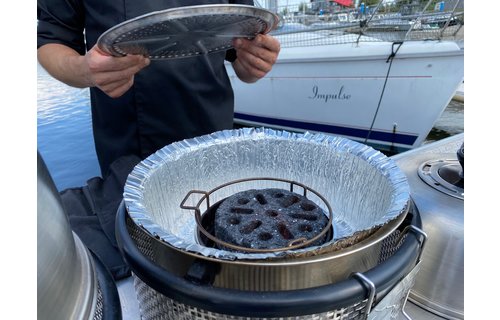 Cobb Aluminium wegwerpkom (6 stuks)