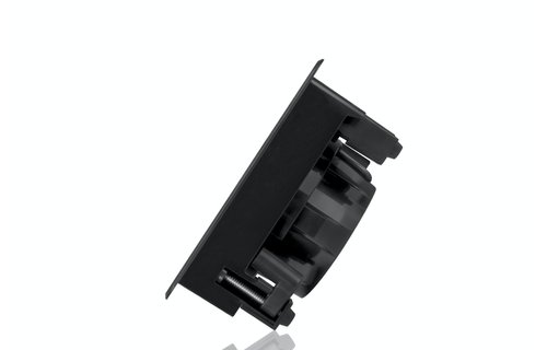 Fusion FM-F77SB Flush Mount Speaker - 7.7" -  Square Black
