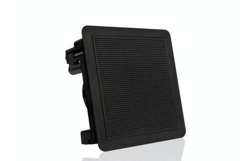 Fusion FM-F77SB Flush Mount Speaker - 7.7" -  Square Black