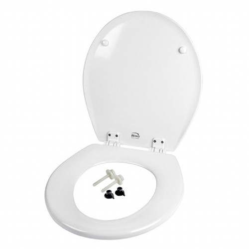 Jabsco Wit Houten Bril en Deksel Regular (29127-1000)