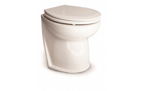 Jabsco De Luxe 17" elektrisch toilet 12V | schuin met solenoid (58020-1012)
