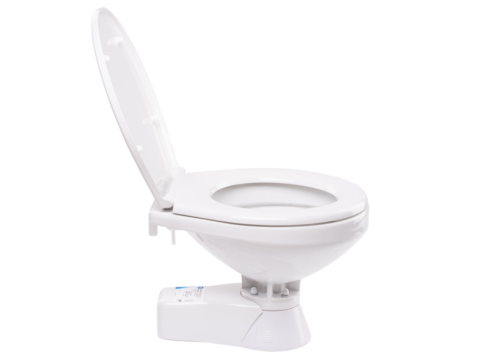 Jabsco Quiet Flush Stil Regular elektrisch toilet 24V | met spoelwaterpomp | soft closing (37245-4194)