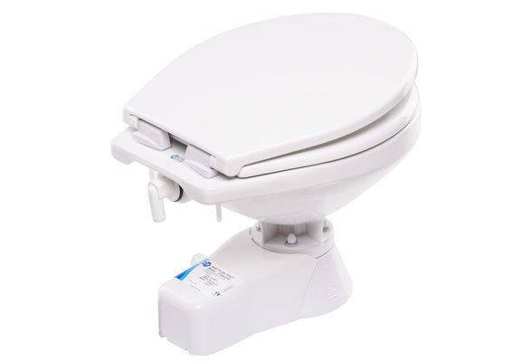Jabsco Quiet Flush Stil Regular elektrisch toilet 24V | met spoelwaterpomp (37245-4094)