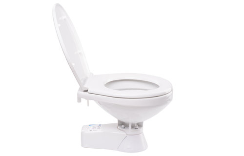 Jabsco Quiet Flush Stil Regular elektrisch toilet 24V | met spoelwaterpomp (37245-4094)