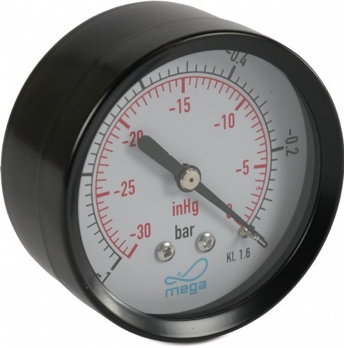 Manometer 1-6 Bar - 1/4" Achteraansluiting