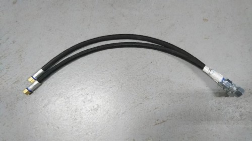 Set (2) Slangen enkele besturing koper 12mm - L = 60cm