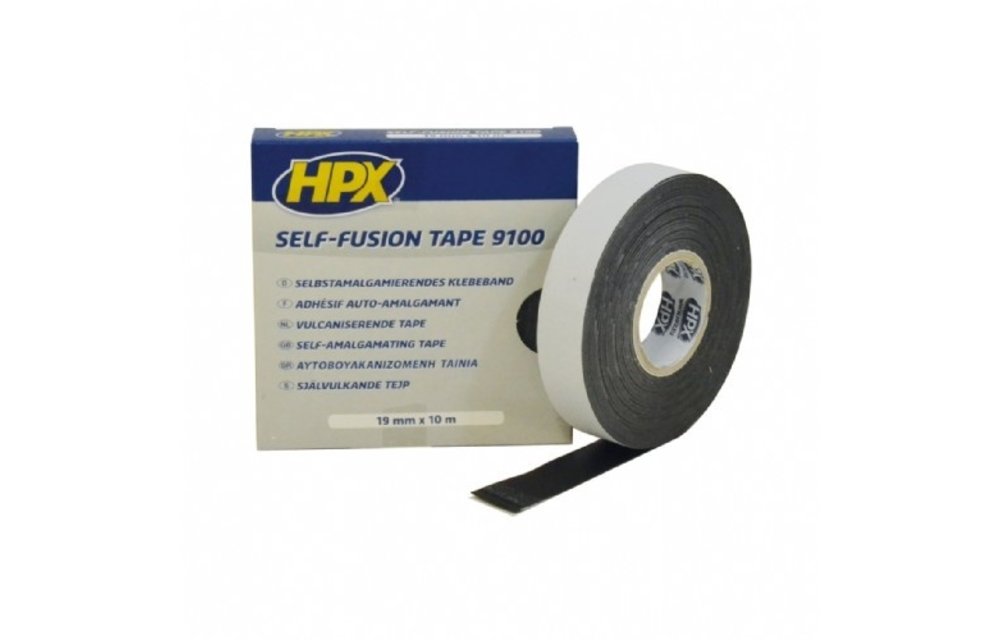 HPX Zelfvulkaniserend tape-zwart 19mmx10m