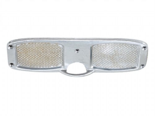 Spiegelbeschermplaat - aluminium -L300xB95