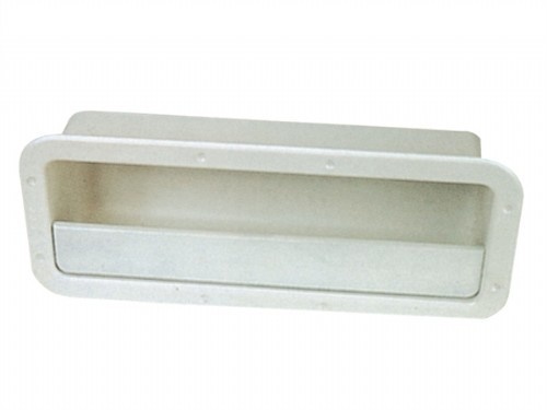 Half-Open Inbouwkastje - 42x17cm - wit