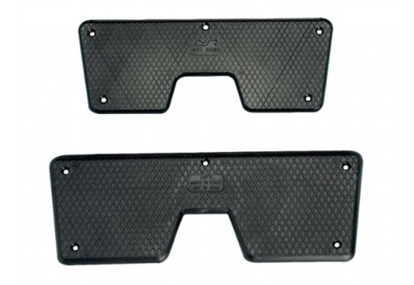 Spiegelbeschermplaat Zwart