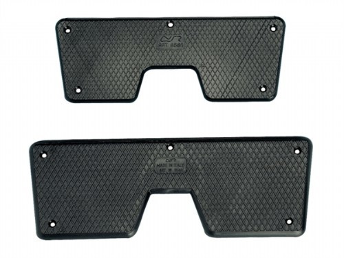 Spiegelbeschermplaat Zwart